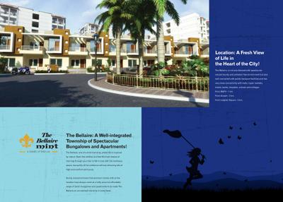 Image of 1000 Sq.ft 2 BHK Apartment / Flat for sale in Kamal The Bellaire Mint, Airport Road, Bhopal for Rs. 3000000