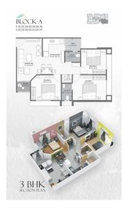 Image of 1860 Sq.ft 3 BHK Apartment / Flat for sale in K H Krishna Heights, Science City, Ahmedabad for Rs. 8700000