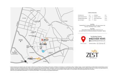 Image of 435 Sq.ft 1 BHK Apartment / Flat for sale in Saanvi Aarambh Zest, Chandlodia, Ahmedabad for Rs. 4000000