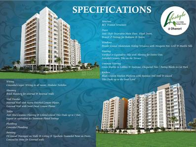 Image of 800 Sq.ft 2 BHK Apartment / Flat for sale in VVM Lifestyle Magnum Building A Building B, Dhanori, Pune for Rs. 6700000