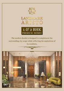 Image of 912 Sq.ft 2 BHK Apartment / Flat for sale in Landmark Aristo, Kalyan East, Kalyan for Rs. 6000000