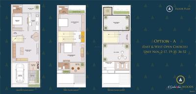 Image of 950 Sq.ft 3 BHK Independent House for sale in Bandhan Gulmohar Woods, Ghanteshwer, Rajkot for Rs. 7250000