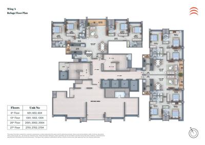 Image of 1744 Sq.ft 4 BHK Apartment / Flat for sale in Supreme Boulevard Chembur Wing A, Chembur, Mumbai for Rs. 65500000