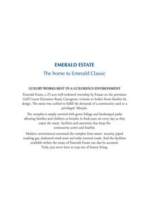 Emaar Emerald Classic Brochure 5