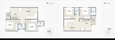 Image of 1062 Sq.ft 2 BHK Apartment / Flat for sale in Paavan Residency, Hanspura, Ahmedabad for Rs. 3601000