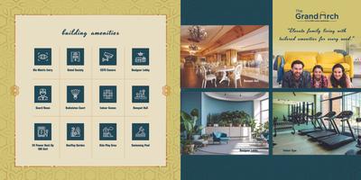 Image of 823 Sq.ft 2 BHK Apartment / Flat for sale in Shree Balaji The Grand Arch II, Lalarpura, Jaipur for Rs. 6500000
