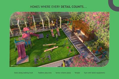 Image of 1015 Sq.ft 2 BHK Apartment / Flat for sale in Legacy Liva, Punawale, Pune for Rs. 5200000