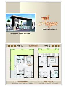 Image of 1450 Sq.ft 3 BHK Independent House for sale in Taksh Aangan, Waghodia Road, Vadodara for Rs. 7100000