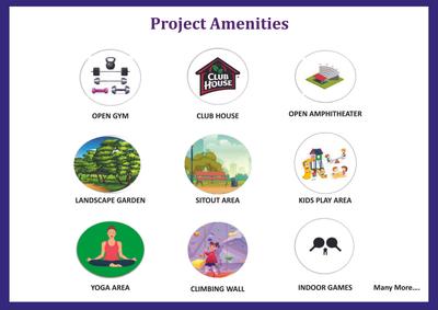 Image of 1255 Sq.ft 2 BHK Apartment / Flat for sale in Yogesh Gandharv Mithila Building A Wing D, Moshi, Pune for Rs. 5088200