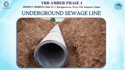 Image of 1000 Sq.ft Residential Plot / Land for sale in VRB Amber Phase 1st, Sanganer, Jaipur for Rs. 2500000