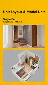 Image of 280 Sq.ft 1 RK Studio for sale in Jhamtani Bizcore, Mundhwa, Pune for Rs. 4000000