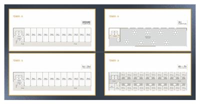 Image of 1150 Sq.ft 2 BHK Apartment / Flat for sale in Zillion Sparsh, Tarsali, Vadodara for Rs. 3800000