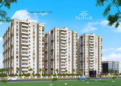 Image of 1270 Sq.ft 2 BHK Apartment / Flat for sale in Vazhraa Prathik Phase II, Nizampet, Hyderabad for Rs. 9900000