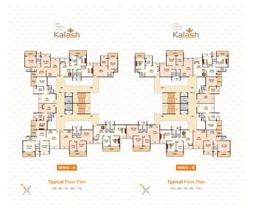 Image of 1060 Sq.ft 2 BHK Apartment / Flat for sale in Satpanth Om Namah Shivay Kalash, Karanjade, Navi Mumbai for Rs. 8169000