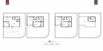 Image of 1709 Sq.ft 4 BHK Villa for sale in Shree Siddhnath Prime Plus, Kapurai, Vadodara for Rs. 8800000