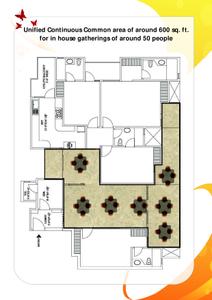 Image of 1550 Sq.ft 3 BHK Apartment / Flat for sale in Rani Akriti Shantiniketan, Sector 143B, Noida for Rs. 20000000