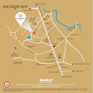 Image of 1560 Sq.ft 3 BHK Apartment / Flat for sale in Bharat The Province Phase I, Punawale, Pune for Rs. 11600000