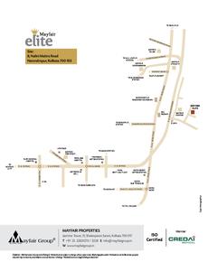 Image of 870 Sq.ft 2 BHK Apartment / Flat for sale in Mayfair Elite, Narendrapur, Kolkata for Rs. 4600000