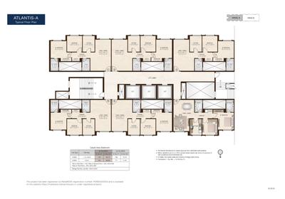 Image of 1235 Sq.ft 2 BHK Apartment / Flat for sale in Hiranandani Atlantis A And B Wing, Powai, Mumbai for Rs. 41500000