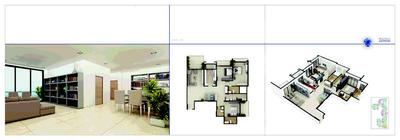 Image of 1355 Sq.ft 3 BHK Apartment / Flat for sale in Wallfort Sapphire, Sarona, Raipur for Rs. 4600000