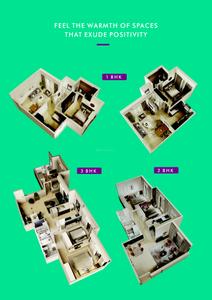 Image of 720 Sq.ft 2 BHK Apartment / Flat for sale in Shree Samarth Aura Phase 1, Bhandup West, Mumbai for Rs. 10800000