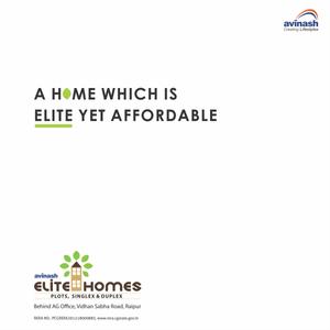 Avinash Elite Homes Brochure 1