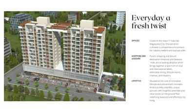 Image of 1350 Sq.ft 3 BHK Apartment / Flat for sale in Aditi Emperia, Chandlodia, Ahmedabad for Rs. 8500000