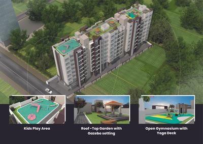 Image of 700 Sq.ft 2 BHK Apartment / Flat for sale in Vinod Celestia, Mundhwa, Pune for Rs. 7500000