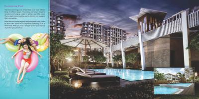 Image of 1215 Sq.ft 2 BHK Apartment / Flat for sale in Nyati Elan West I, Wagholi, Pune for Rs. 8200000