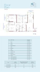 Image of 1200 Sq.ft 3 BHK Apartment / Flat for sale in Bergamot Anaaya, Tangra, Kolkata for Rs. 20000000
