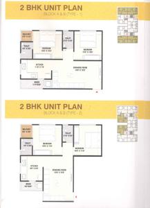 Image of 1179 Sq.ft 2 BHK Apartment / Flat for sale in Shree Bajrang Sant Villa, Vastral, Ahmedabad for Rs. 4250000