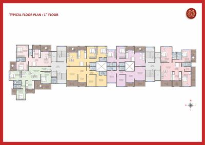 Image of 1284 Sq.ft 2 BHK Apartment / Flat for sale in Nutan Swamipushpa, Sadashiv Peth, Pune for Rs. 22200000