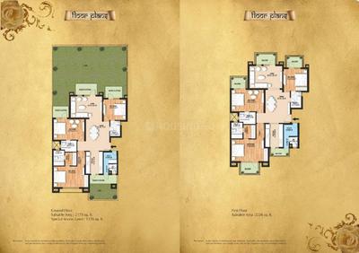 Image of 1850 Sq.ft 3 BHK Apartment / Flat for sale in Raheja Vedaanta Floors, Sector 108, Gurgaon for Rs. 18500000