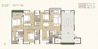 Image of 1800 Sq.ft 4 BHK Apartment / Flat for sale in Fortune Imperia, Bhayli, Vadodara for Rs. 16500000