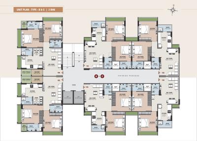 Image of 1117 Sq.ft 2 BHK Apartment / Flat for sale in Neelkanth Greens, Narolgam, Ahmedabad for Rs. 3250000