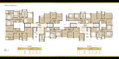 Image of 1200 Sq.ft 3 BHK Apartment / Flat for sale in Kabra Diamante, Goregaon West, Mumbai for Rs. 35000000