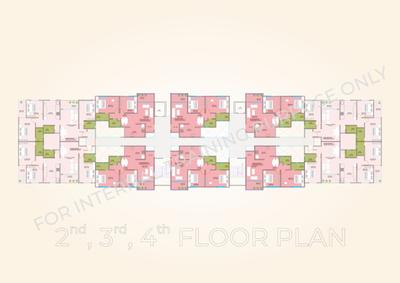 Image of 1408 Sq.ft 3 BHK Apartment / Flat for sale in Panache Aura, Moshi, Pune for Rs. 8200000
