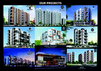 Image of 1050 Sq.ft 2 BHK Apartment / Flat for sale in Silver Paradise, Pimple Gurav, Pune for Rs. 6600000
