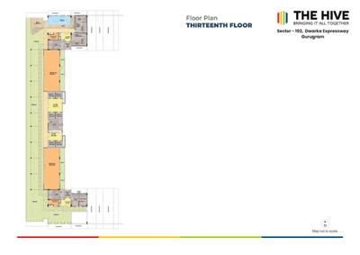 Image of 627 Sq.ft 1 RK Studio for sale in Satya The Hive, Sector 102, Gurgaon for Rs. 9718500