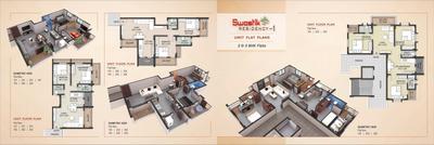 Image of 1325 Sq.ft 3 BHK Apartment / Flat for sale in Maniratnam Swastik Residency 1, Chanod Colony, Vapi for Rs. 3500000