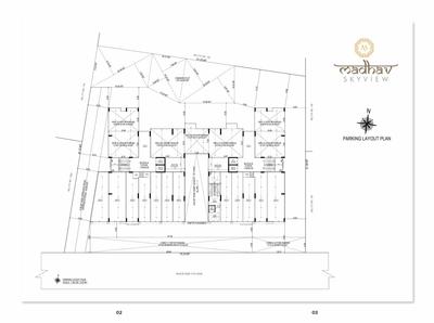 Image of 2313 Sq.ft 3 BHK Apartment / Flat for sale in Madhav Skyview, Raysan, Gandhinagar for Rs. 10300000