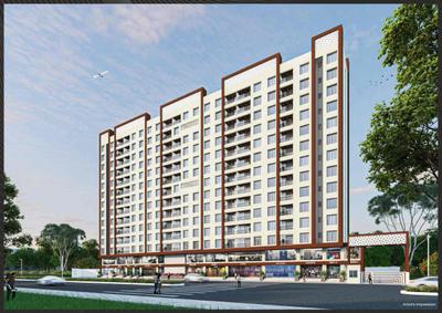 Image of 968 Sq.ft 2 BHK Apartment / Flat for sale in Dalecon Elite Platinum, Lohegaon, Pune for Rs. 6235000