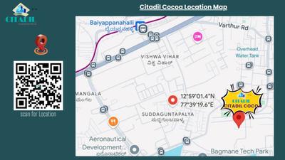 Image of 1200 Sq.ft 2 BHK Apartment / Flat for sale in Citadil Cocoa, C V Raman Nagar, Bengaluru for Rs. 10438850