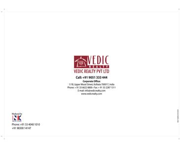 Image of 1950 Sq.ft 4.5 BHK Apartment / Flat for sale in Vedic Sanjeeva Orchard, New Town, Kolkata for Rs. 12500000