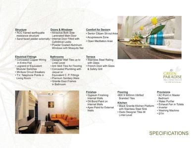 Image of 690 Sq.ft 1 BHK Apartment / Flat for sale in JD Green Paradise, Lohegaon, Pune for Rs. 4700000