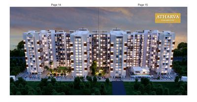 Image of 1204 Sq.ft 2 BHK Apartment / Flat for sale in Athrava Nagari VIII, Besa, Nagpur for Rs. 5800000