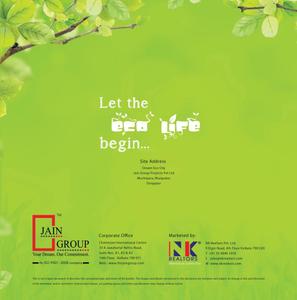 Image of 1245 Sq.ft 2.5 BHK Apartment / Flat for sale in Jain Dream Eco City, Bidhannagar, Durgapur for Rs. 7000000