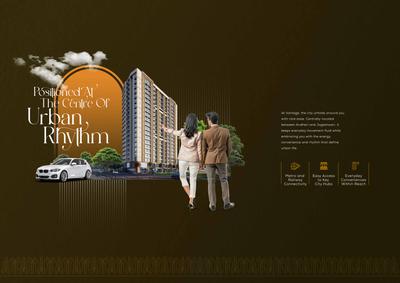 Image of 393 Sq.ft 1 BHK Apartment / Flat for sale in Rolland Vantage, Andheri West, Mumbai for Rs. 9800000