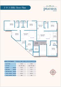 Image of 957 Sq.ft 3 BHK Apartment / Flat for sale in Momsha Pratibha Sadan, Salisbury Park, Pune for Rs. 17500000