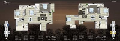 Image of 1500 Sq.ft 3 BHK Apartment / Flat for sale in Bren Paddington, Bellandur, Bengaluru for Rs. 20500000